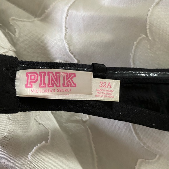 victoria’s secret PINK 32a strapless bra black - Picture 3 of 3